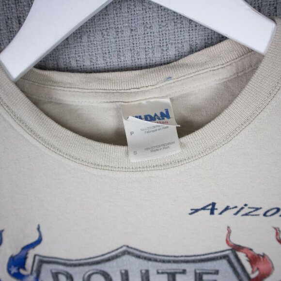Route 66 America Arizona Biker Chopper Tee - Picture 5 of 8
